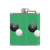 芝生のボウルはボーリングより良いからか？ フラスク (裏面)