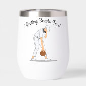 芝生のボウル：休憩用ボウル顔おもしろい, (背面)