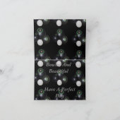 芝生のボウル、小さなハッピーバースデーカード カード (内部)