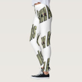 芝生のボールの寸法ロゴ、 レギンス (左)