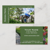 芝生のメンテナンスとサービス 名刺 (正面/裏面)