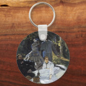 芝生のランチタイム キーホルダー (正面)