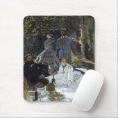 芝生のランチタイム マウスパッド (マウス)