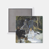 芝生のランチタイム マグネット (正面/裏面)