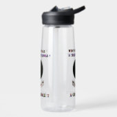 芝生の上でカンニングをするのは何だ？ ウォーターボトル (左面)