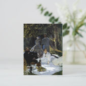 芝生の上のランチョン(ルデジュネールシュールルエルベ) ポストカード (スタンド正面)