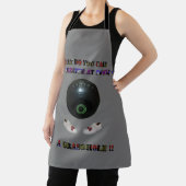 芝生の上の茶碗でだましなんて呼んでるおもしろい。 エプロン (インサイチュ)
