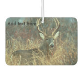 芝生の中の8ポイントバック カーエアーフレッシュナー (正面)