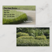 芝生の名刺 名刺 (正面/裏面)