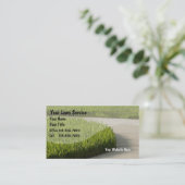 芝生の名刺 名刺 (スタンド正面)