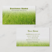 芝生の名刺 名刺 (正面/裏面)