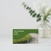 芝生の名刺 名刺 (スタンド正面)