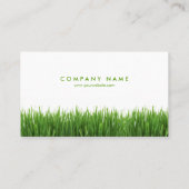芝生の名刺 名刺 (裏面)