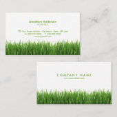 芝生の名刺 名刺 (正面/裏面)