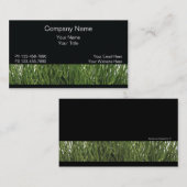 芝生の名刺 名刺 (正面/裏面)