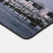 芝生の島のレンジライトデスクマット デスクマット (コーナー)