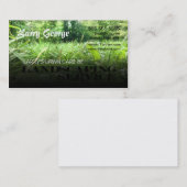 芝生の心配および造園のサービス業カード 名刺 (正面/裏面)