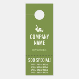 芝生の心配のドア・ハンガー ドアノブサイン