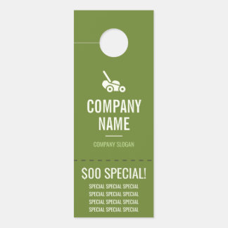 芝生の心配のドア・ハンガー ドアノブサイン