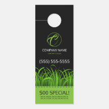 芝生の心配のドア・ハンガー