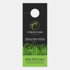 芝生の心配のドア・ハンガー ドアノブサイン