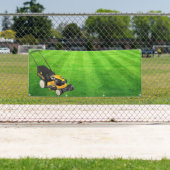 芝生の心配のブランク 横断幕 (インサイチュ)