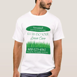 芝生の心配のワイシャツ Tシャツ
