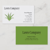 芝生の心配または造園の名刺 名刺 (正面/裏面)
