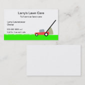 芝生の心配サービス 名刺 (正面/裏面)
