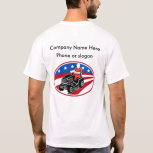 芝生の心配サービス Tシャツ