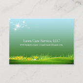 芝生の心配ビジネス 名刺 (正面)