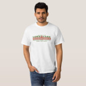 芝生の心配及び維持カスタムなビジネスロゴのワイシャツ Tシャツ (正面フル)