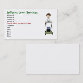 芝生の心配 名刺 (正面/裏面)