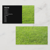 芝生の心配 名刺 (正面/裏面)