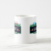 芝生の施行 コーヒーマグカップ (中央)