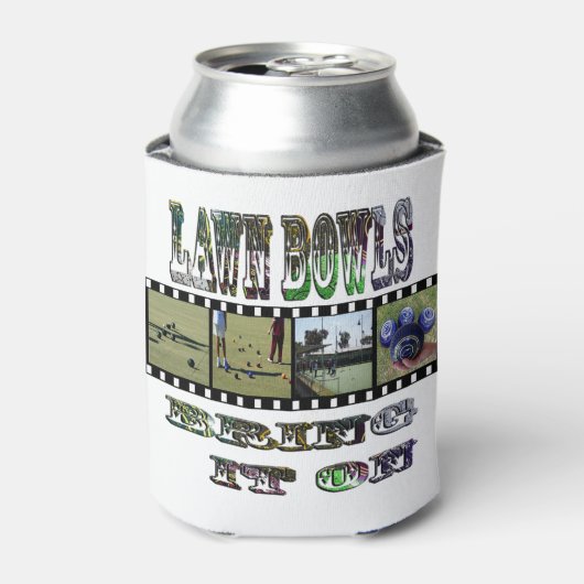 芝生の椀がそれを運ぶ 缶クーラー (缶正面)
