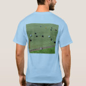 芝生の椀がそれを運ぶ Tシャツ (裏面)