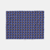 芝生の椀には手が必要だ フリースブランケット (正面(横))