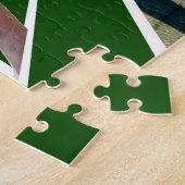 芝生の椀の立体的な芸術 ジグソーパズル (側面)