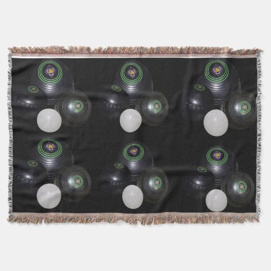 芝生の椀の遊箱 スローブランケット (正面)