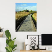 芝生の歩道 ポスター (ホームオフィス)