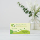 芝生の維持の名刺 名刺 (スタンド正面)