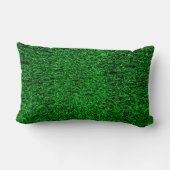 芝生の背景 ランバークッション (裏面)