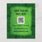 芝生の芝生のカバー チラシ (裏面)