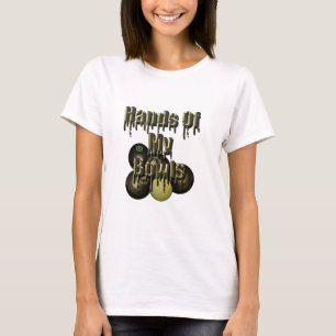 芝生の茶碗の手 Tシャツ