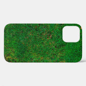 芝生の草の牧草地のテクスチャヤード Case-Mate iPhoneケース (裏面 (横))