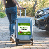 芝生の草刈り切断サービス気に シール (スーツケースインサイチュ)