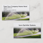芝生のSprinkerの名刺 名刺 (正面/裏面)