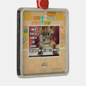 芝生のSprinklurのタイマー メタルオーナメント (右)