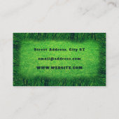 芝生カバー  名刺 (裏面)